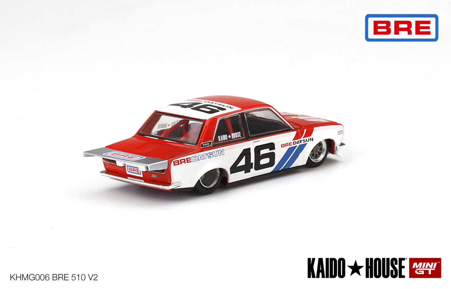 MINI GT Kaido House 006 Datsun 510 Pro Street BRE510 V2