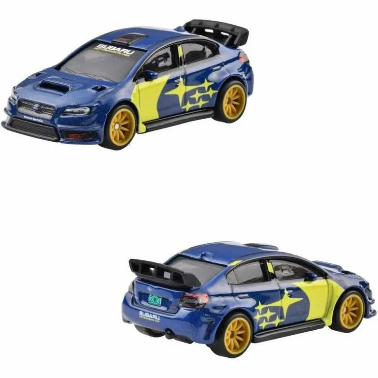 Hot Wheels Premium - Duo Pack 2 - SUBARU IMPREZA WRX y '16 SUBARU WRX STI