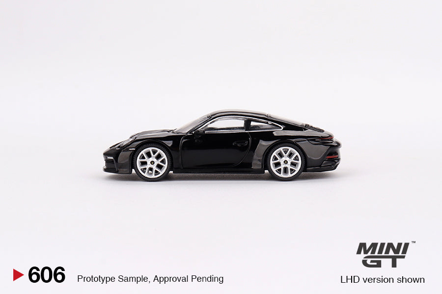 MGT00606-L Porsche 911 (992) GT3 Touring Black Model Car MINI GT