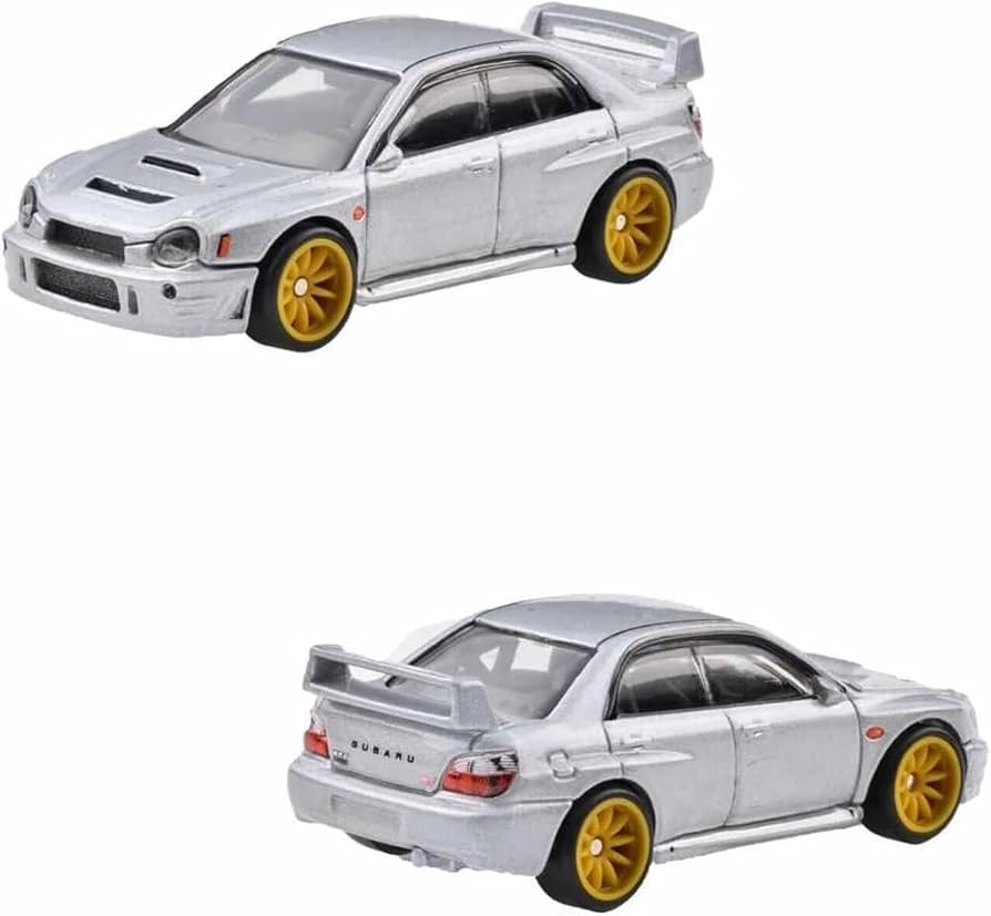 Hot Wheels Premium - Duo Pack 2 - SUBARU IMPREZA WRX y '16 SUBARU WRX STI