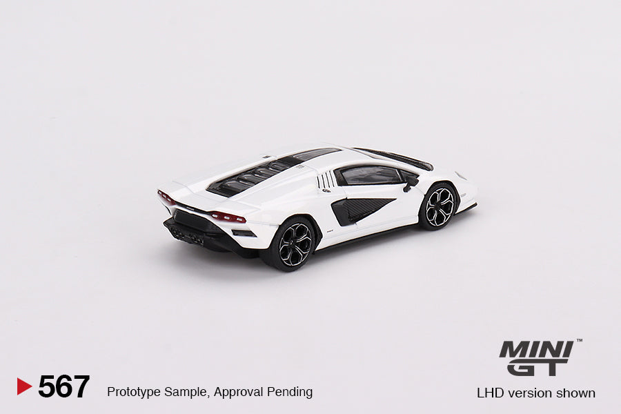 MGT00567 Lamborghini Countach LPI 800-4 Bianco Siderale LHD MINI GT