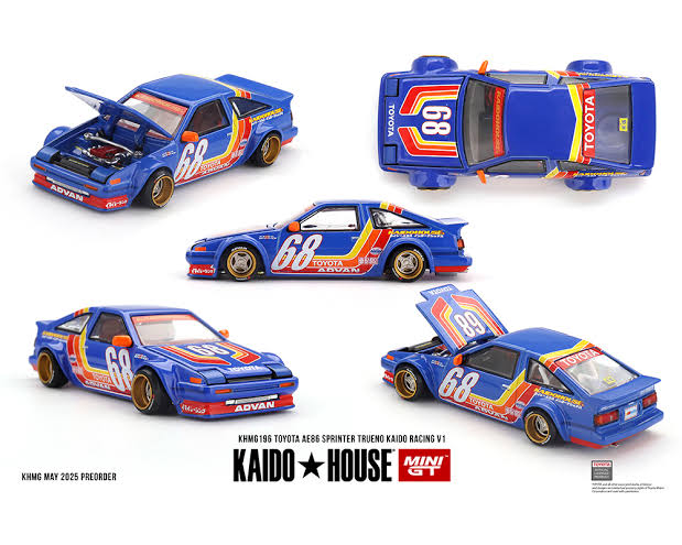*KHMGT196 Toyota AE86 Sprinter Trueno Kaido Racing