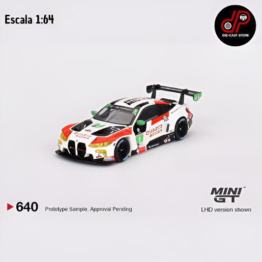 MGT00640 BMW M4 GT3 #1 Paul Miller Racing IMSA 2023 Sebring 12 MINI GT