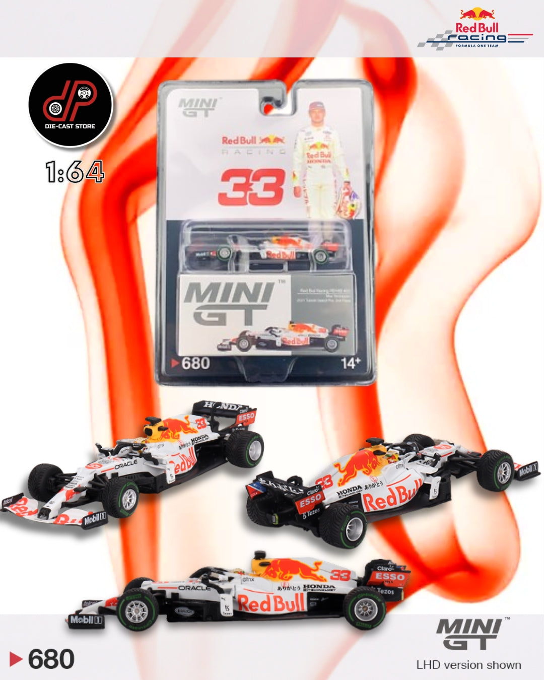 MGT00680 Red Bull RB16B #33 Max Verstappen 2021 Turkish Grand Prix 2nd Place
