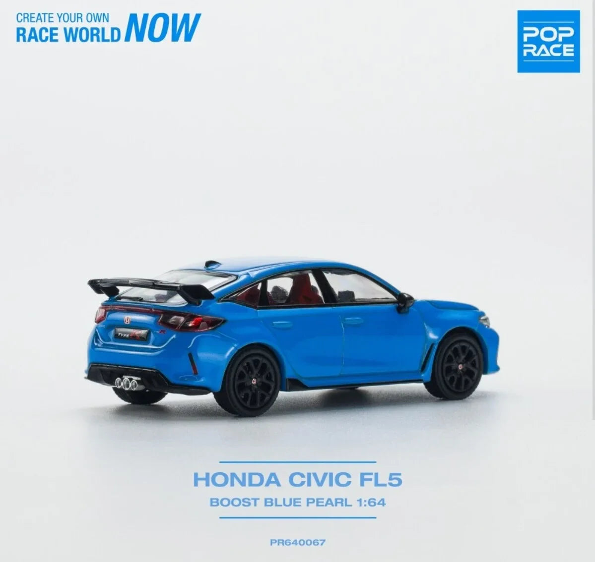 Honda Civic Type-r (fl5) Boost Blue Pearl POP RACE