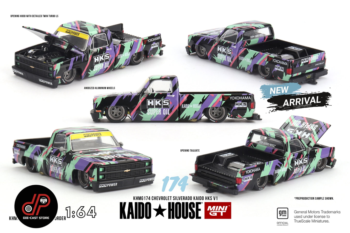 KHMG174 HEVROLET SILVERADO KAIDO HKS V1
