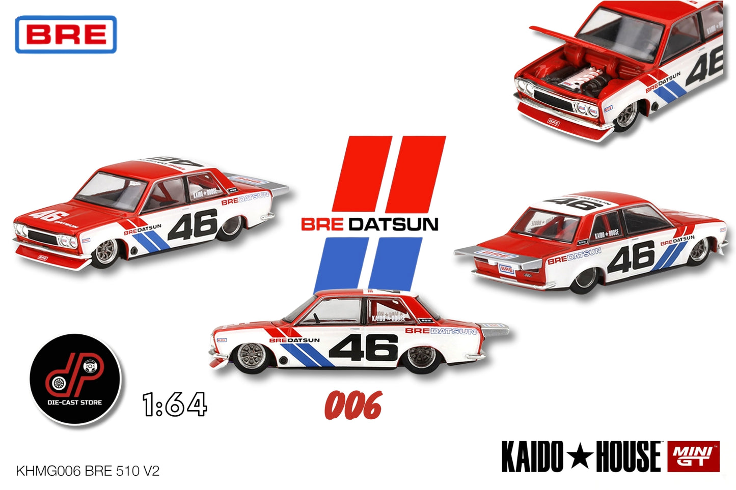 Kaido House Datsun 510 Wagon Limited Edition BRE V1 KHMG006 #46
