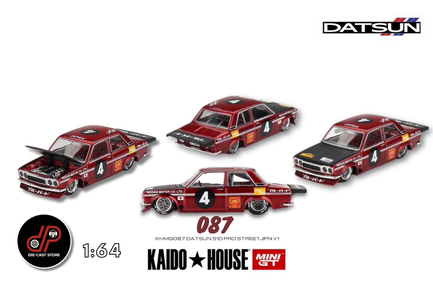 KHMG087 DATSUN 510 PRO STREET JPN V1