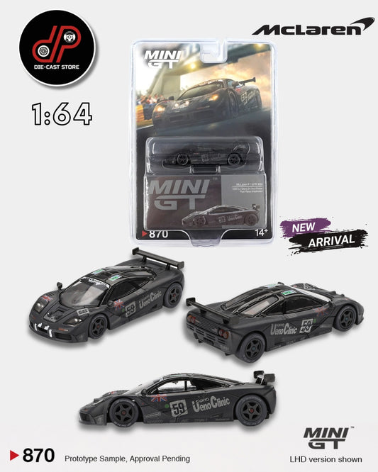 MGT00870 MCLAREN F1 GTR #59 1995 LE MANS 24HR WINNER POST-RACE WEATHERED