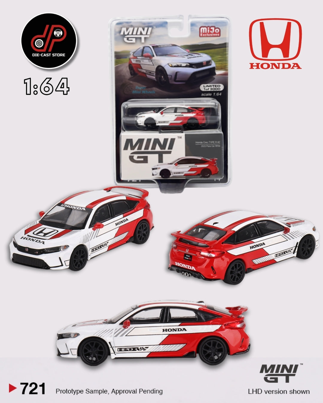 MGT00721 Honda Civic Type R #2 - #721