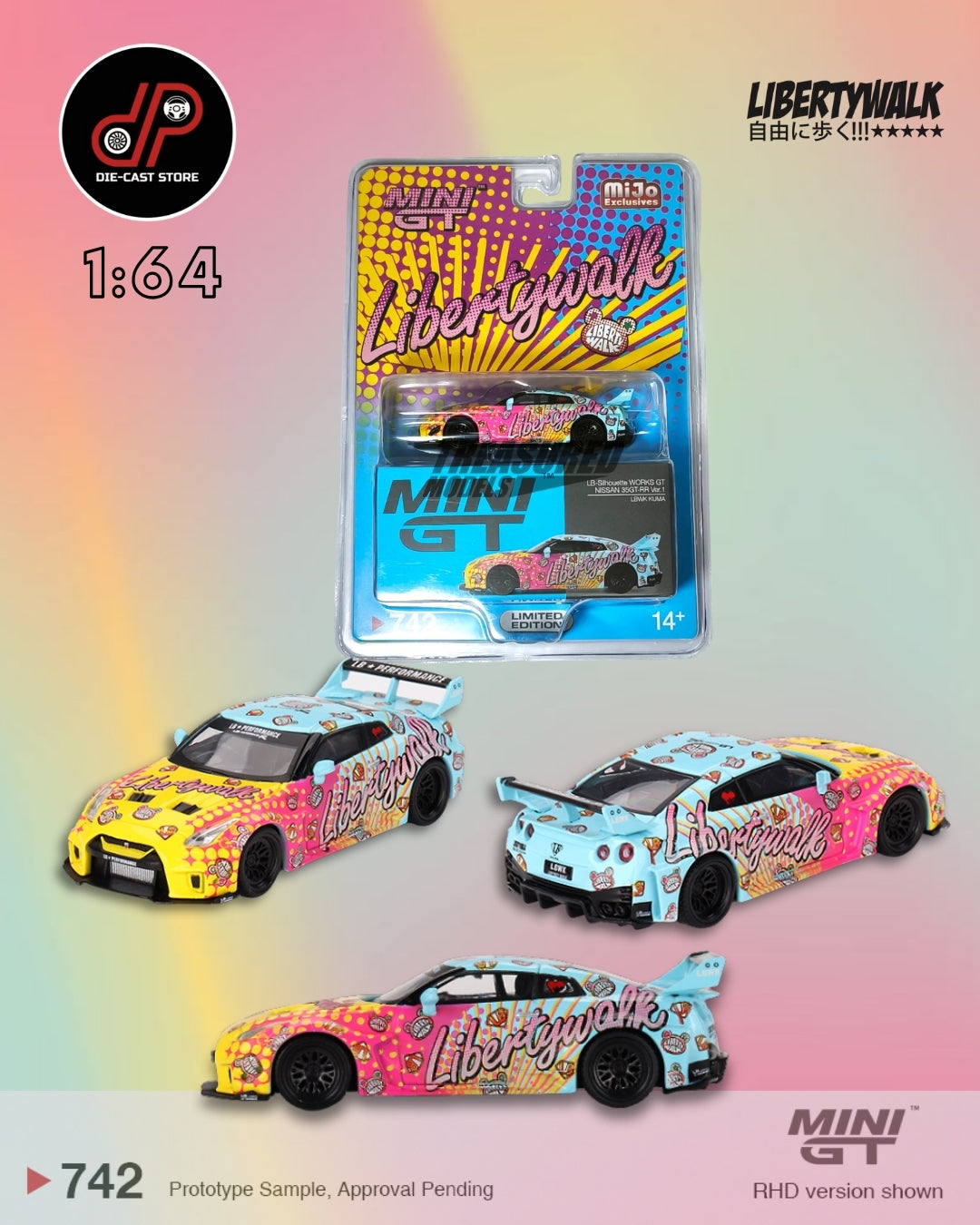 MGT00742 LB-Silhouette WORKS GT NISSAN 35GT-RR Ver.1 LBWK KUMA