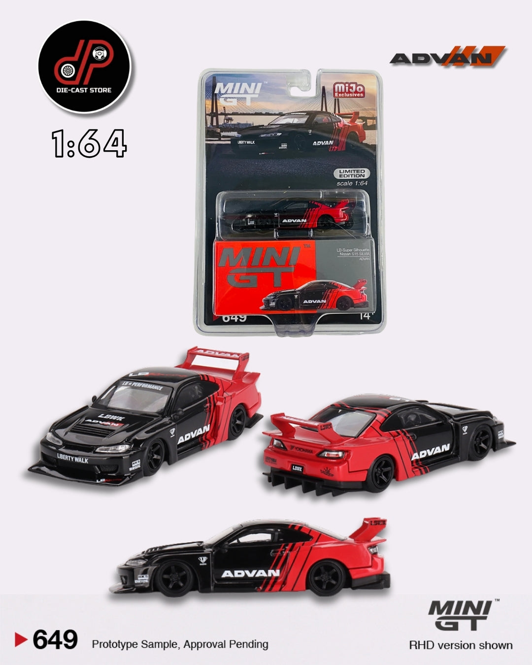 MGT00649 Nissan LB-Super Silhouette S15 SILVIA ADVAN