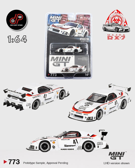 MGT00773 MAZDA RX-7 LB-Super Silhouette #41 Numero Reserve