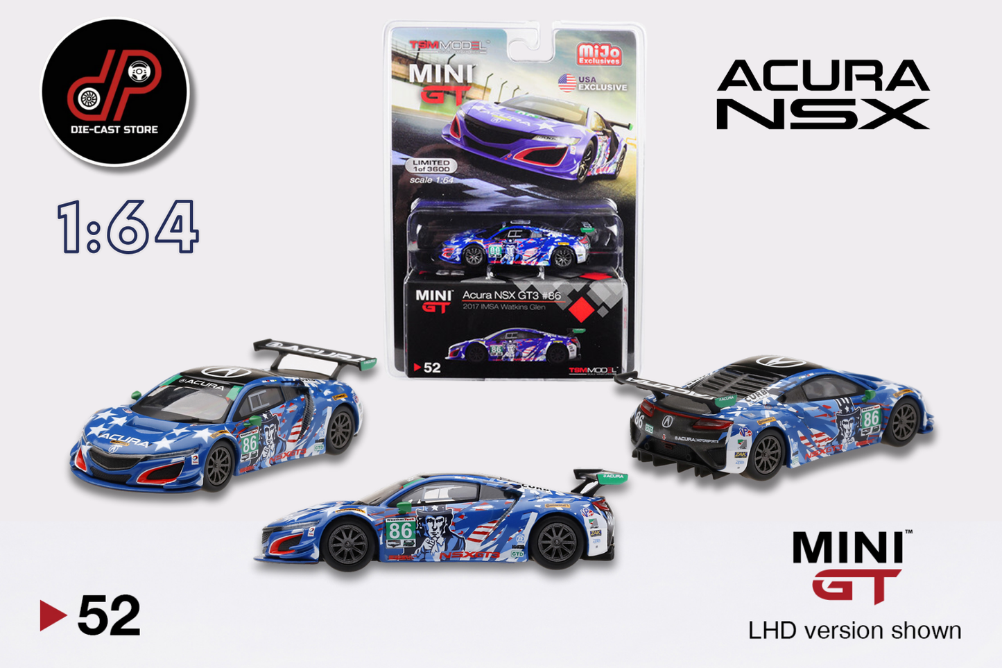 MGT0072 Acura NSX GT3 #86 -