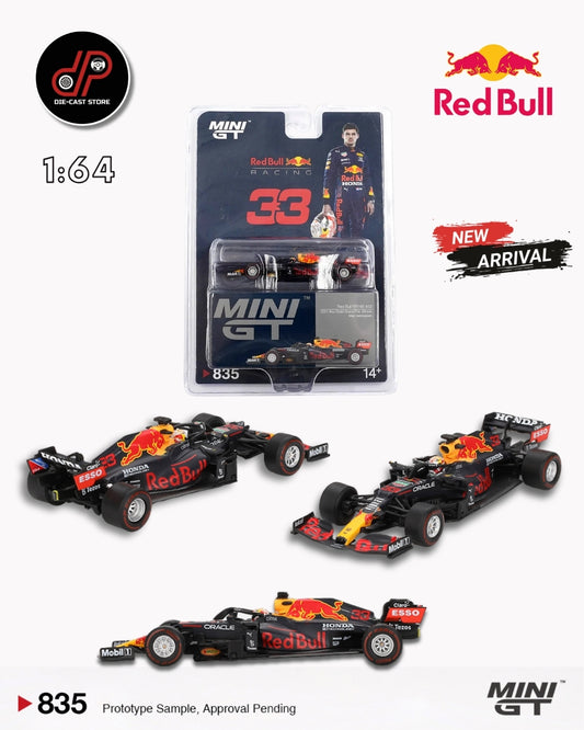 MGT00835 RED BULL RB16B #33 MAX VERSTAPPEN 2021 ABU DHABI GRAND PRIX WINNER