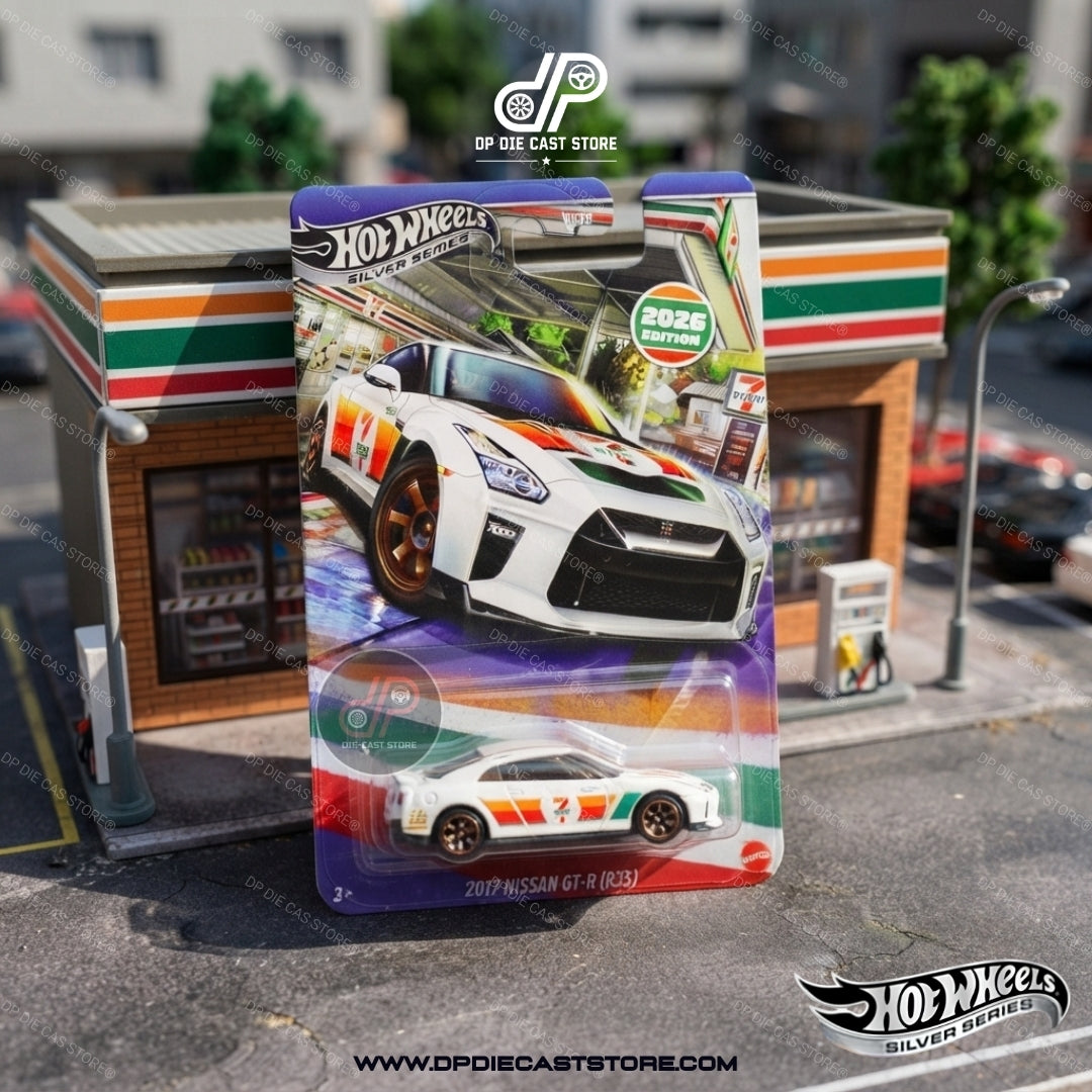 *Hot Wheels Silver Series x 7-Eleven Nissan GT-R R35