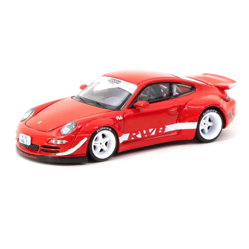 Tarmac Works 1:64 RWB Porsche 997 Philadelphia Red