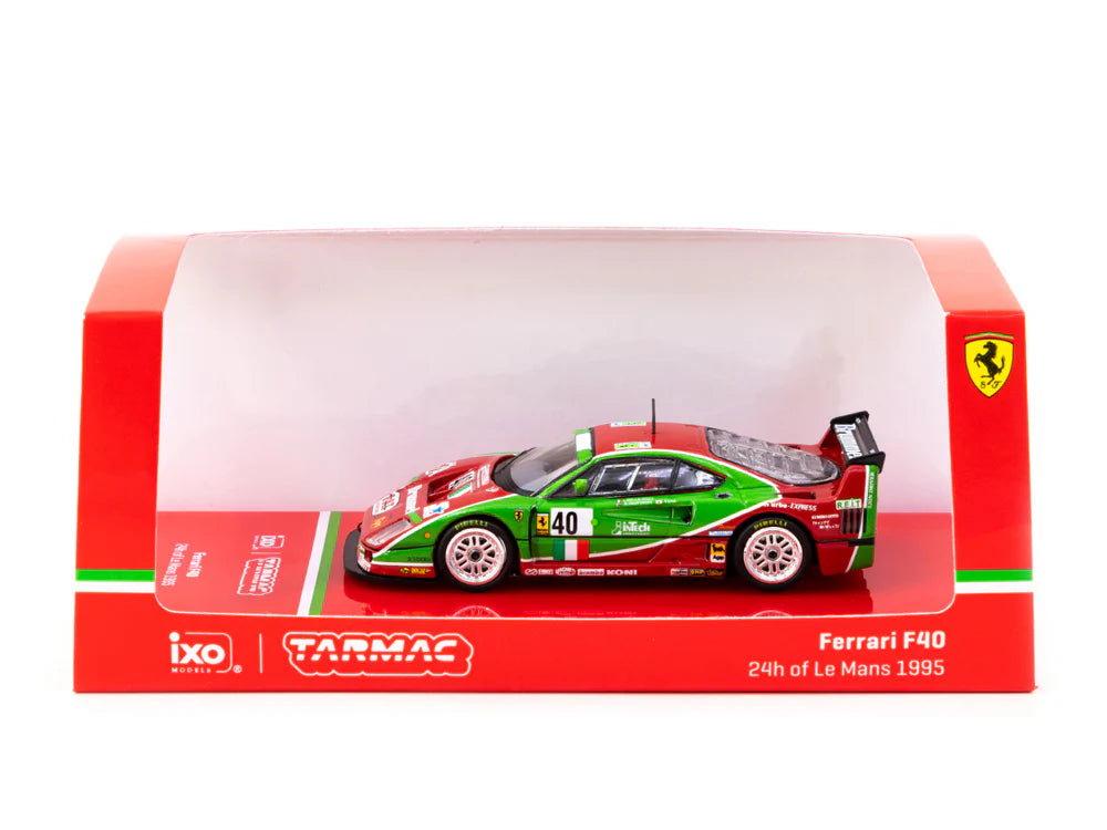 Tarmac Works 1/64 Ferrari F40 LM 24 Hour Le Mans 1995 - A. Olofsson