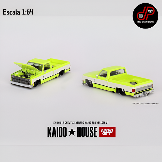 Kaido House x Mini GT Chevrolet Silverado FLO RHD #112