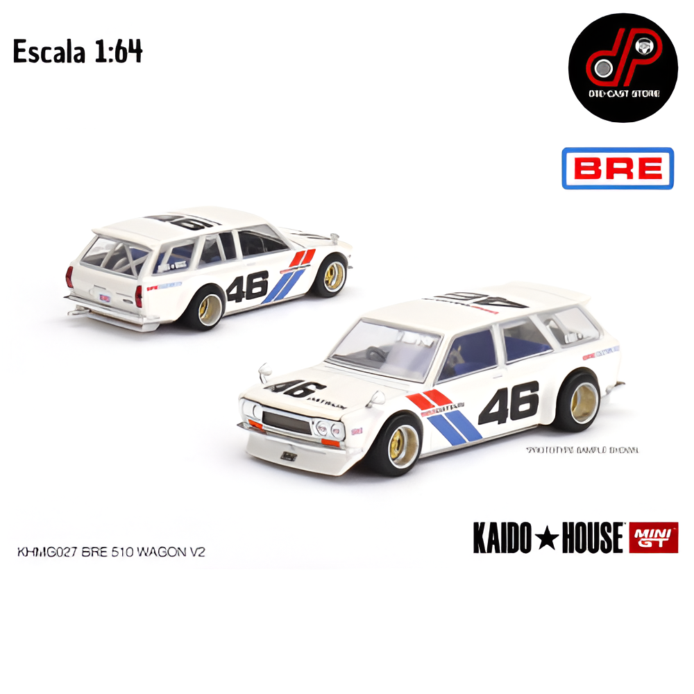 Kaido House Mini GT 027 BRE Datsun Wagon KHMG027
