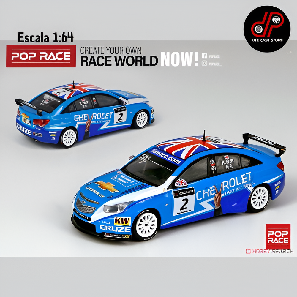 Chevrolet Cruze WTCC No. 2 FIA World Touring Car Championship WTCC POP RACE