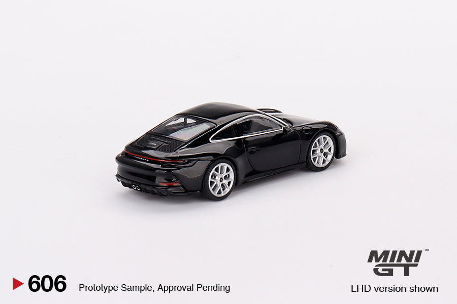 MGT00606-L Porsche 911 (992) GT3 Touring Black Model Car MINI GT