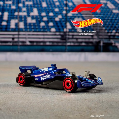 HOT WHEELS FORMULA 1 5-PACK (JGF58) — 1:64 DIE-CAST F1 RACE TEAM CARS