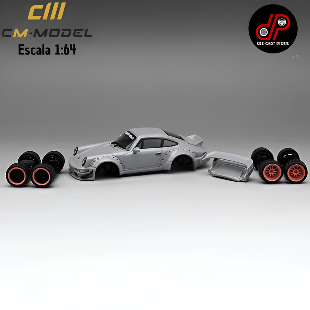 Porsche 964 Widebody Nero Gray CM MODEL