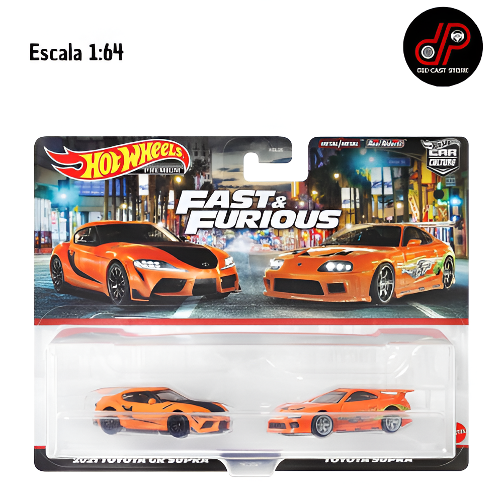 Hot Wheels Premium - Duo Pack - Toyota Supra GR HOT WHEELS PREMIUM