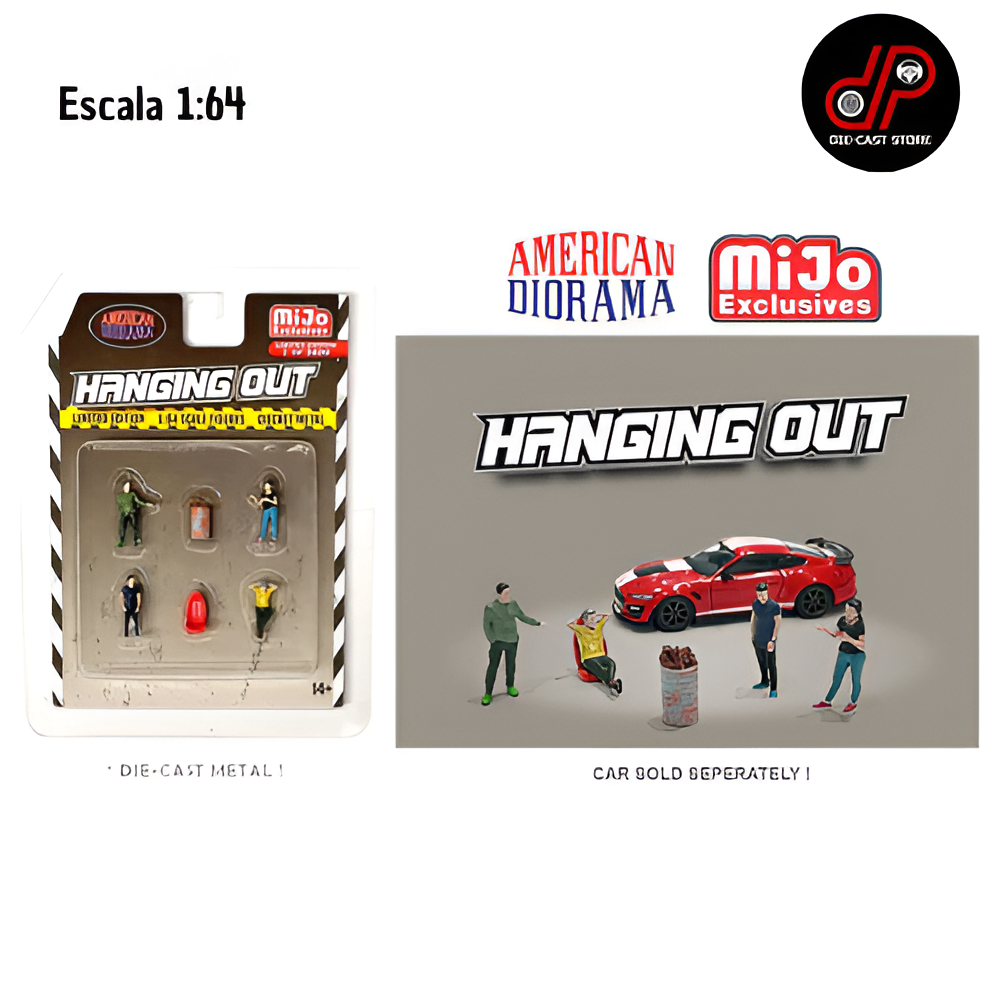 American Diorama Hanging Out 1:64 MIJO EXCLUSIVES