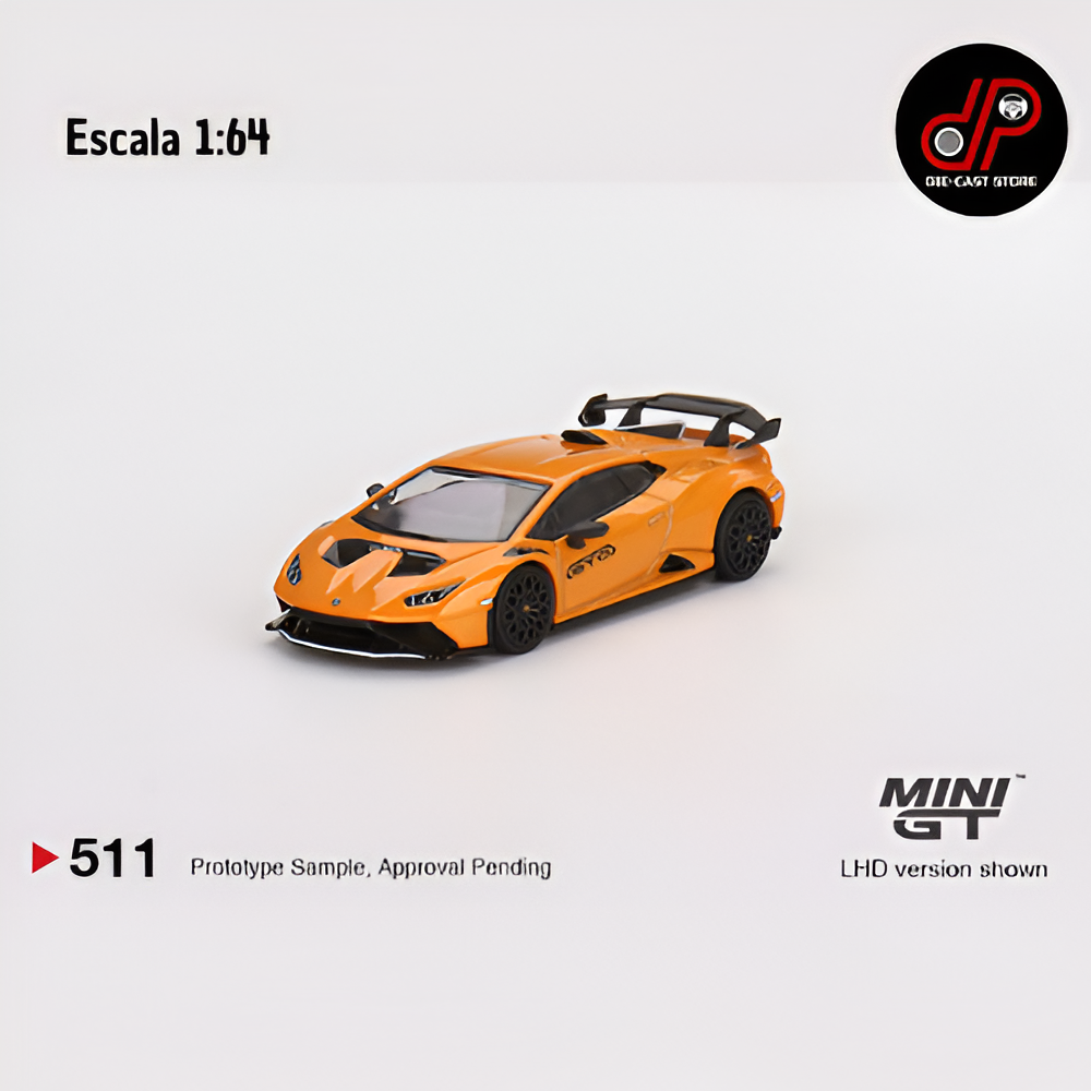 MGT00511 Lamborghini Huracan STO Arancio Borealis MINI GT