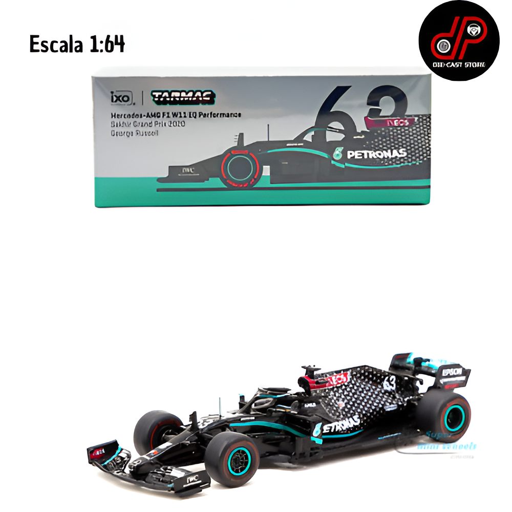 Tarmac Works 1/64 "Petronas #63" Mercedes-AMG F1 W11 EQ Performance