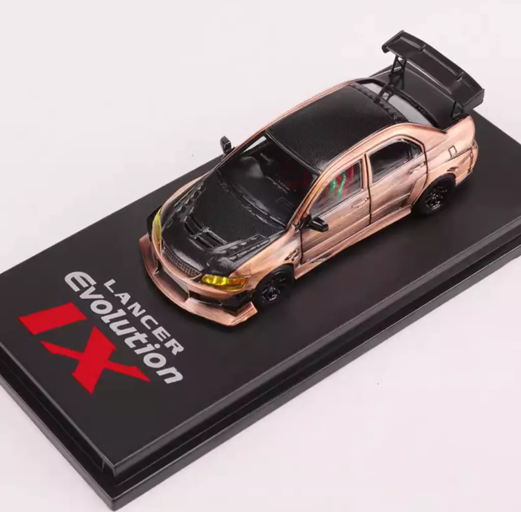 Mitsubishi Lancer EVO IX, bronce, JDM CM MODEL