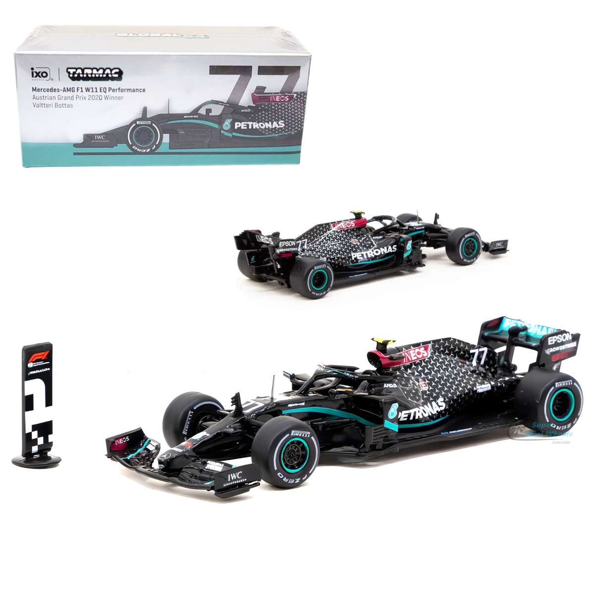 Tarmac Works 1/64 "Petronas #63" Mercedes-AMG F1 W11 EQ Performance
