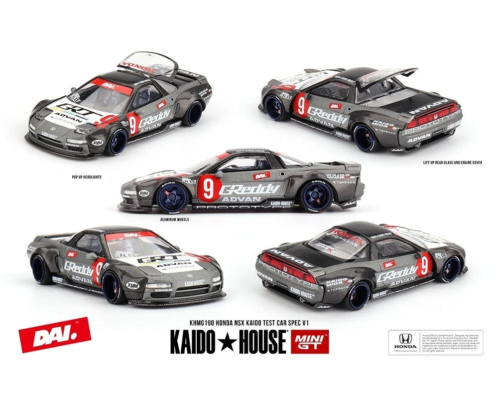 *KHMG 190 Honda NSX Kaido V1 #9 Greddy Advan