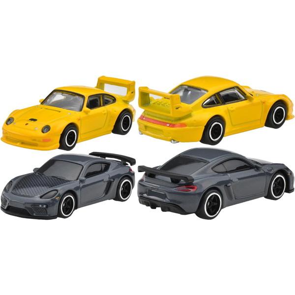 Hot Wheels Premium - Duo Pack 2 - 2 Pack PORSCHE 993 GT2 PORSCHE 718 CAYMAN GT4
