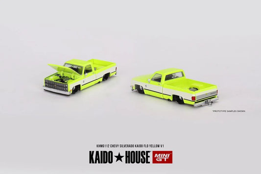 Kaido House x Mini GT Chevrolet Silverado FLO RHD #112