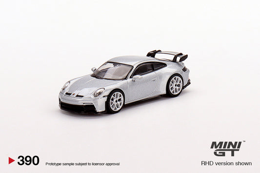 #390 1:64 Porsche 911 (992) GT3 GT Silver