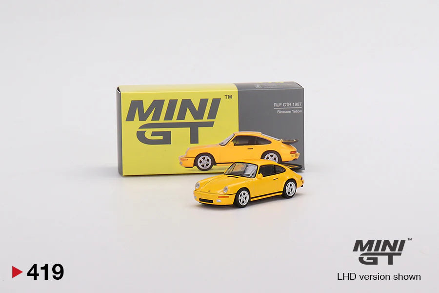 Porsche RUF CTR 1987 Blossom Yellow #419 MINI GT