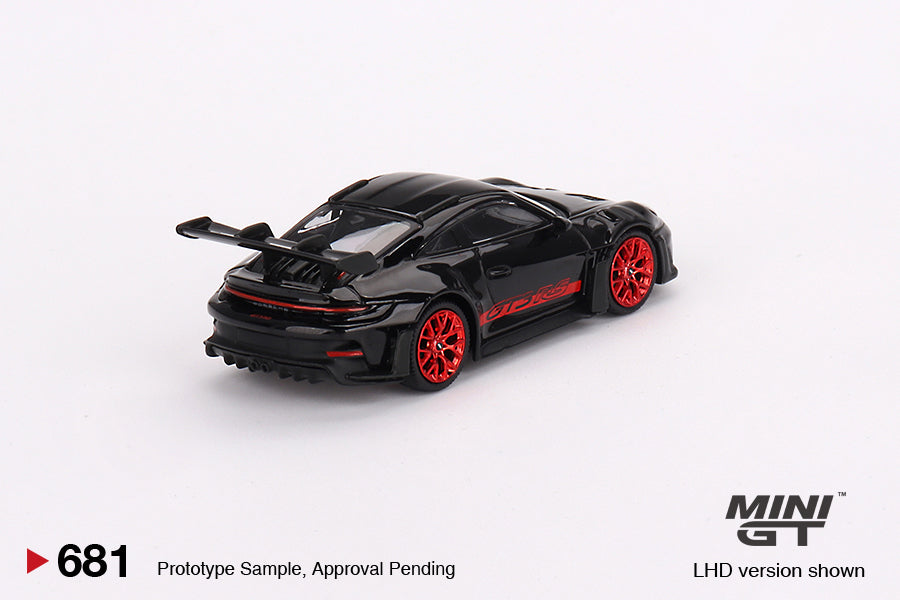MGT00681 Porsche 911 (992) GT3 RS Black with Pyro Red