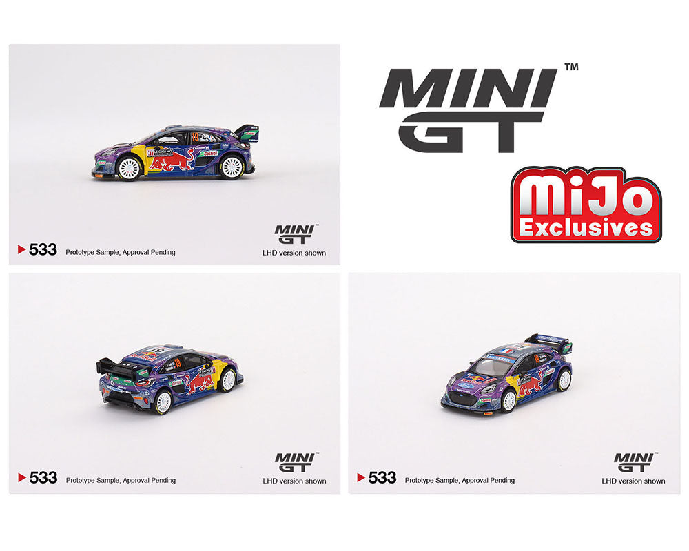 MGT00533 FORD PUMA RALLY MORADO #19