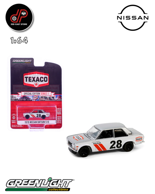 GREENLIGHT SPECIAL EDITION SERIES 1 1970 NISSAN DATSUN 510 TEXACO