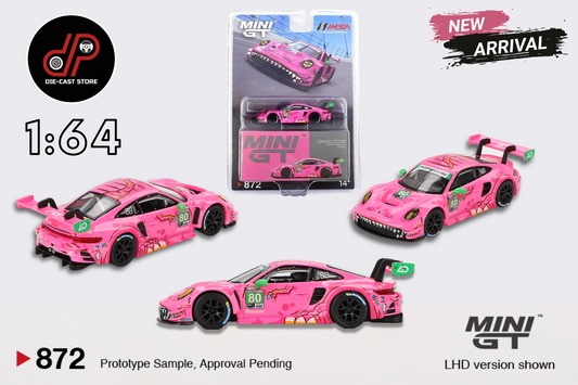 MGT00872 PORSCHE 911 GT3 R #80 AO RACING 2023 IMSA VIRGINIA ROXY
