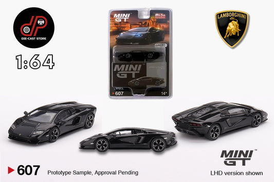 MGT00607 Lamborghini Countach LPI 800-4 – Nero Maia – LHD MINI GT