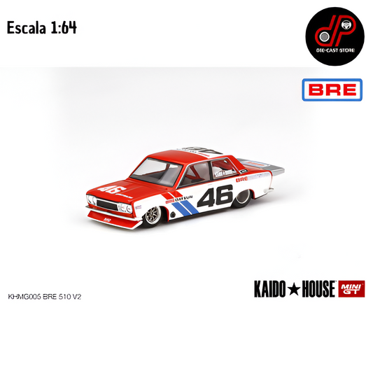 MINI GT Kaido House 006 Datsun 510 Pro Street BRE510 V2