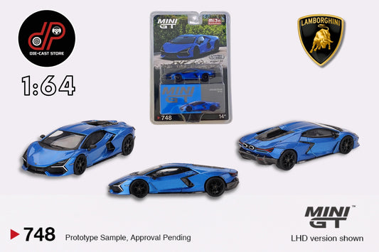 MGT00748 Lamborghini Revuelto Blu Eleos - #748