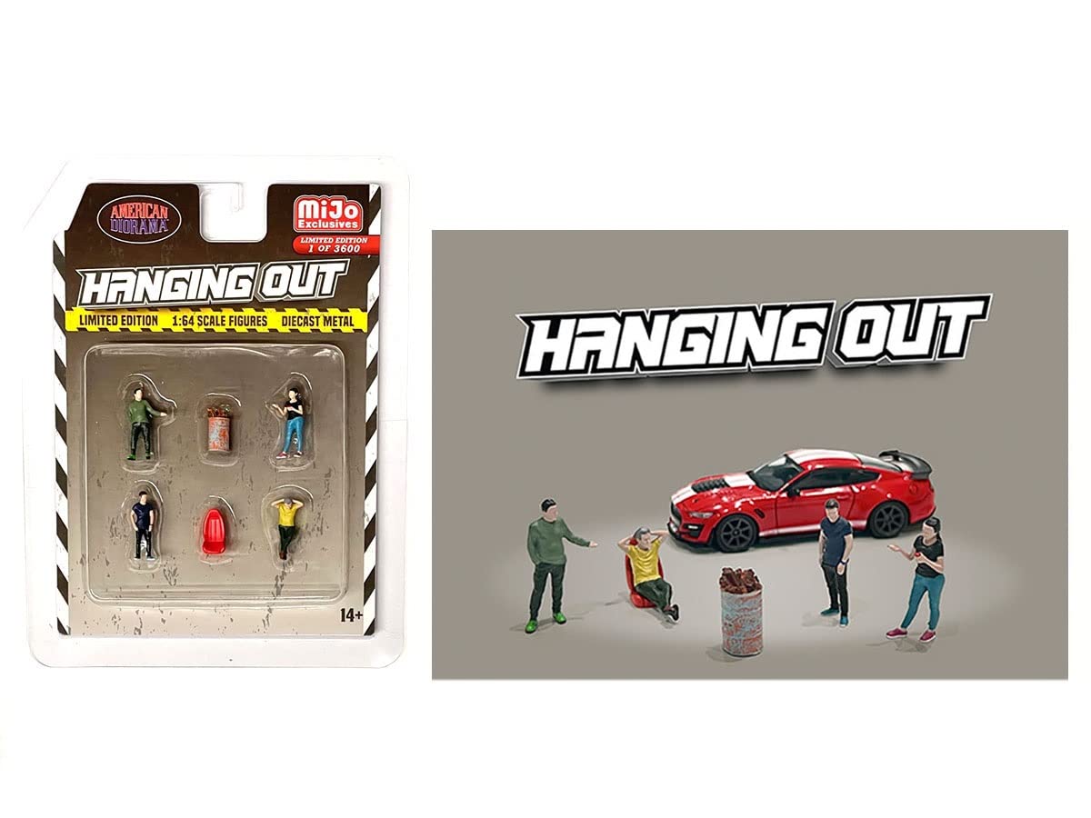 American Diorama Hanging Out 1:64 MIJO EXCLUSIVES