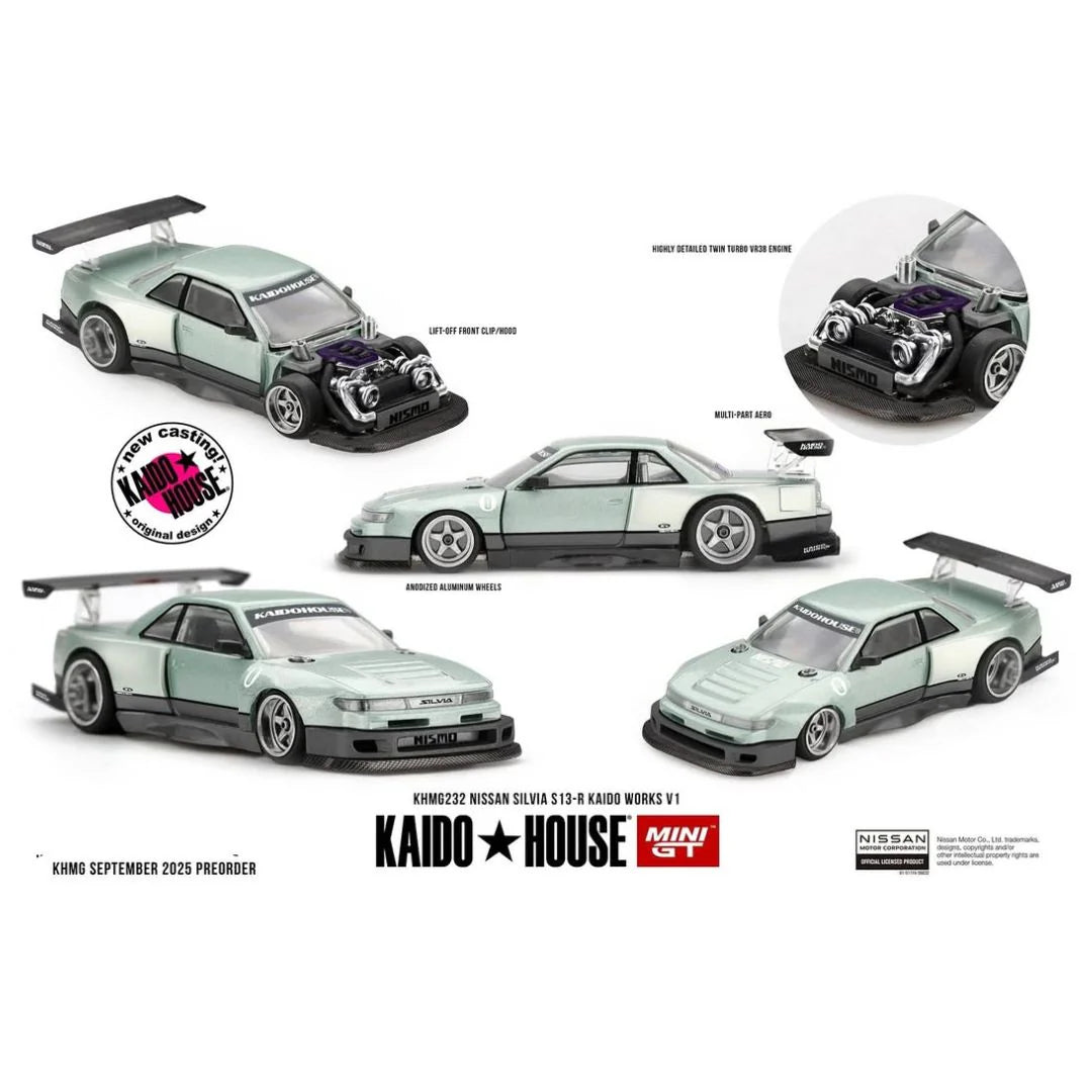 *KHMGT232: Nissan Silvia S13 Kaido Work V1