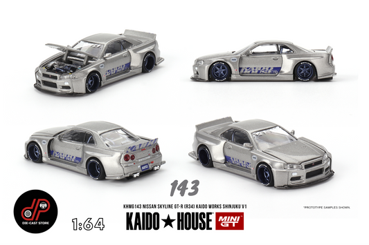 Nissan Skyline GT-R (R34) Kaido Works SHINJUKU V1 KHMG143