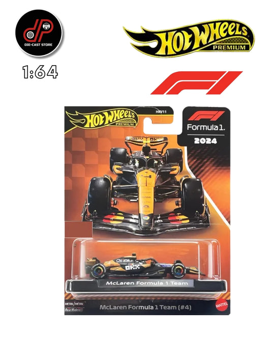 HOT WHEELS PREMIUM F1 MCLAREN #4
